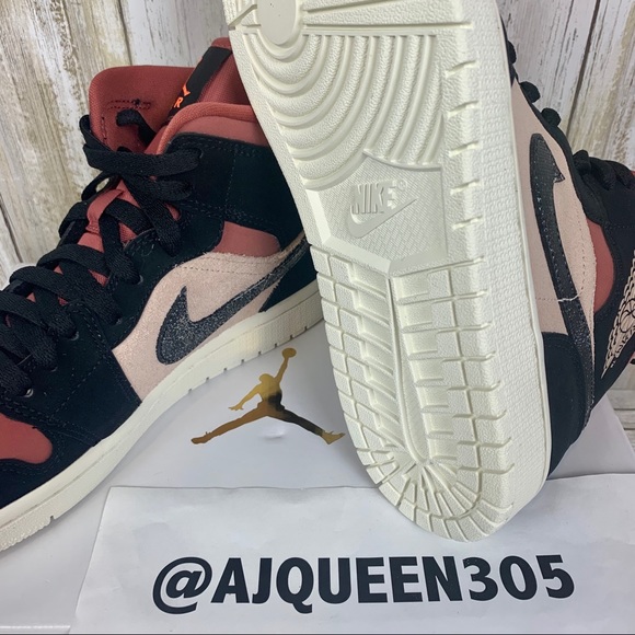 Air Jordan 1 Mid Women’s Canyon Rust - Picture 10 of 10